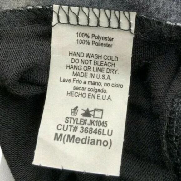 Sheer Women's Lightweight Black and White Striped Summer Shirt Top Size Medium - Picture 5 of 5